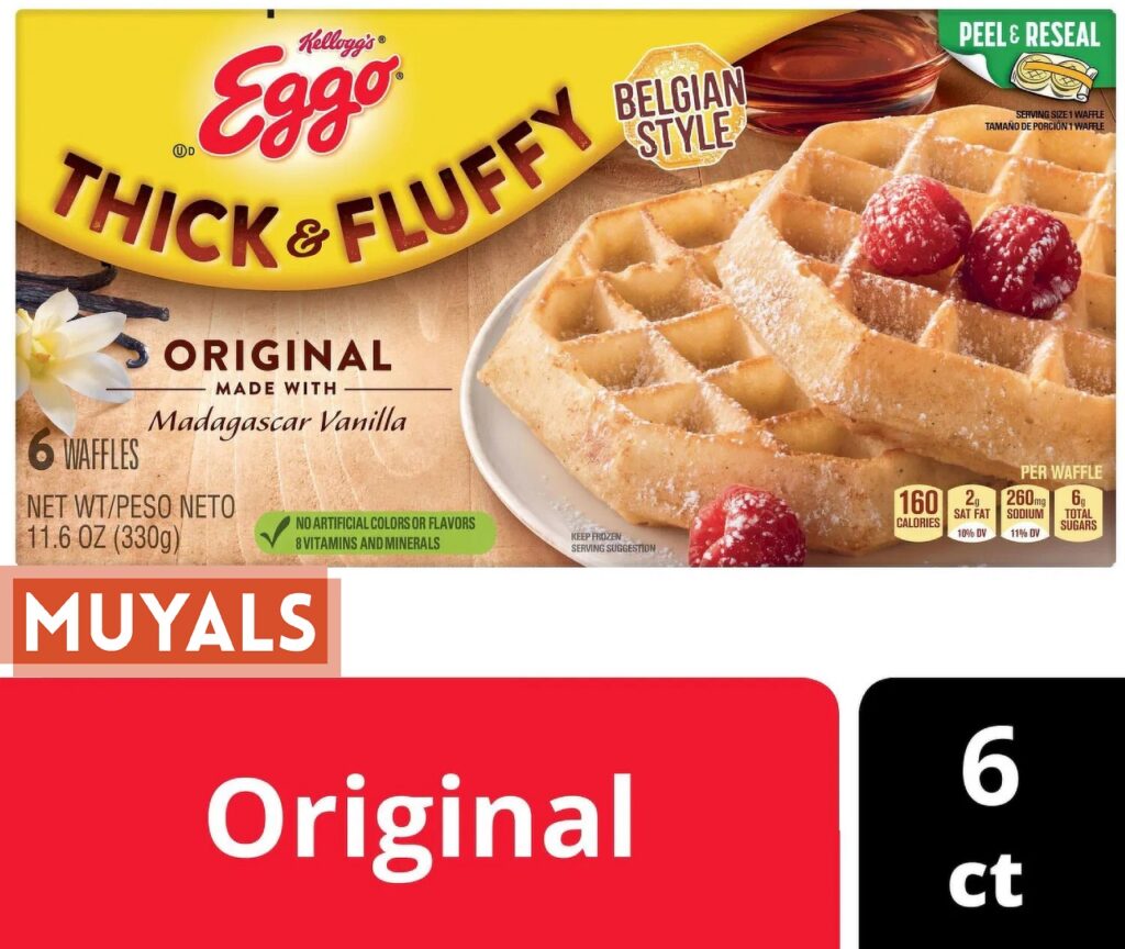 Eggo Waffles Nutrition